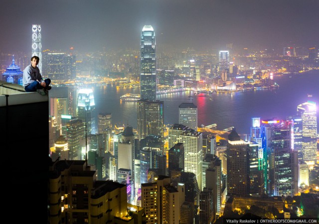 Hong Kong с высоты