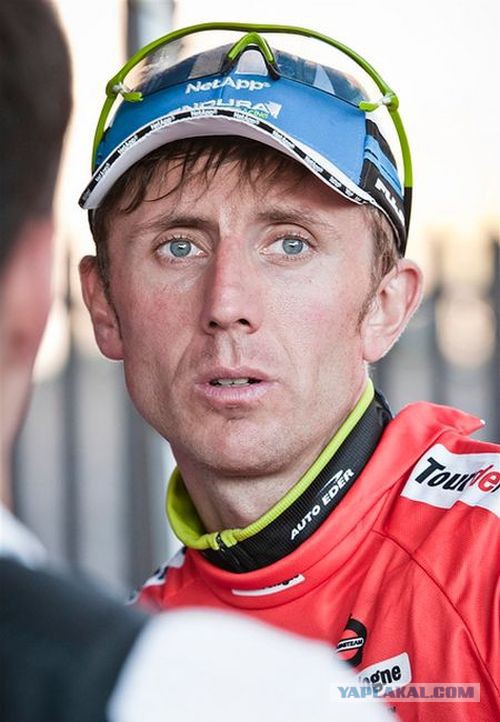 Ноги велогонщика после продолжительной гонки