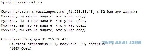 Пинганул не вовремя