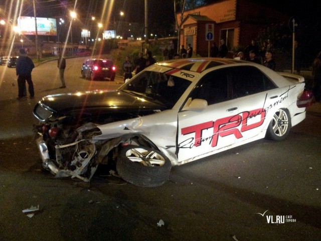 Дрэгрейсеры перекрывают федеральную трассу