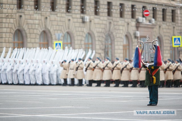 Военный парад в честь 75-летия Сталинградской победы в Волгограде