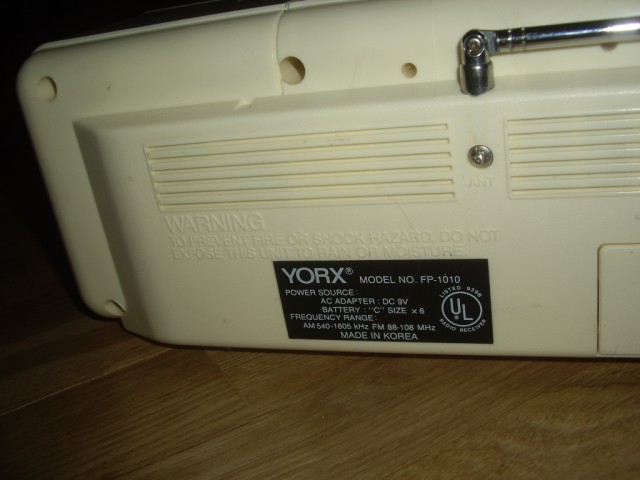 Трёхкассетник Yorx FP-1010