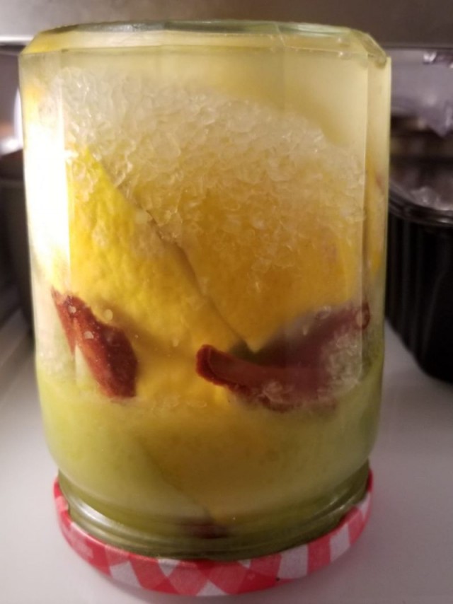 Лосось конфи и лимоны конфи от Brue. Стол заказов.
