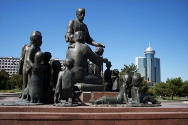 В Питере установят памятник киргизской женщине