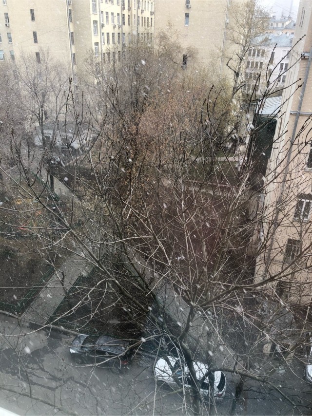 А что у вас сейчас за окном?