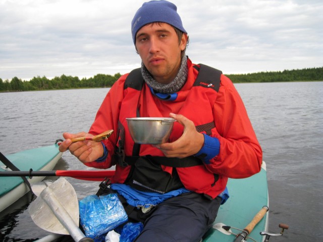 Сплав по р.Охта в 2008 году.
