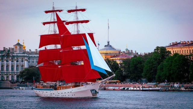Репетиция праздника выпускников — Алые Паруса