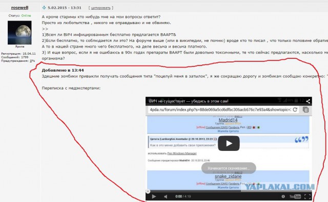 ВИЧ-диссиденты и их дети.