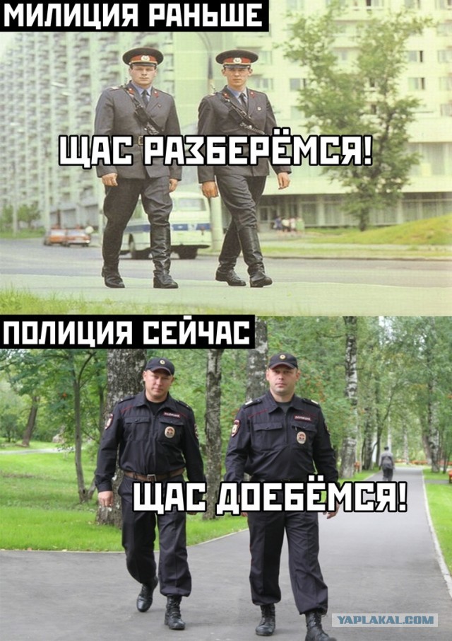Полиция, русские, негры...
