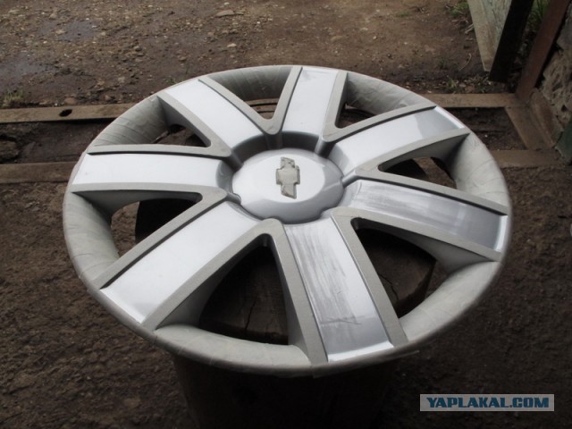 Покраска колпаков Шевроле Лачетти