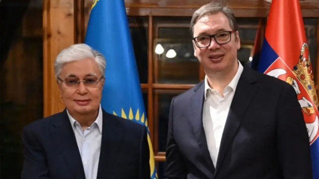 Президент Сербии Александр Вучич на Красной Площади