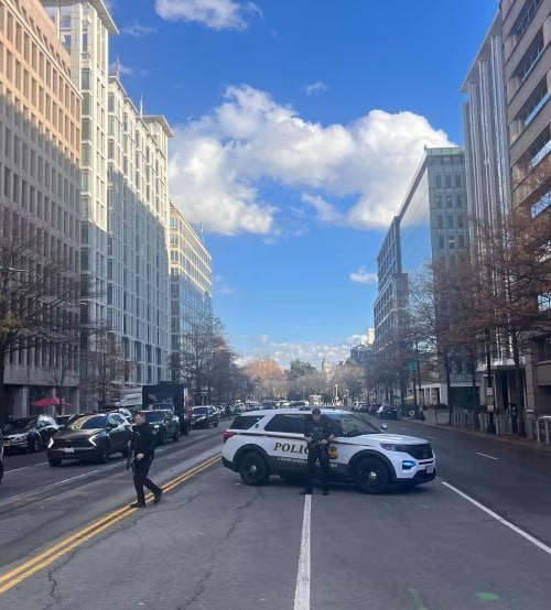 Стрельба возле Белого дома в США