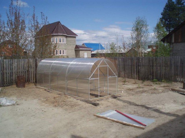 Теплица своими руками