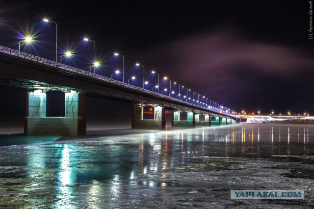 Полярная ночь в Мурманске