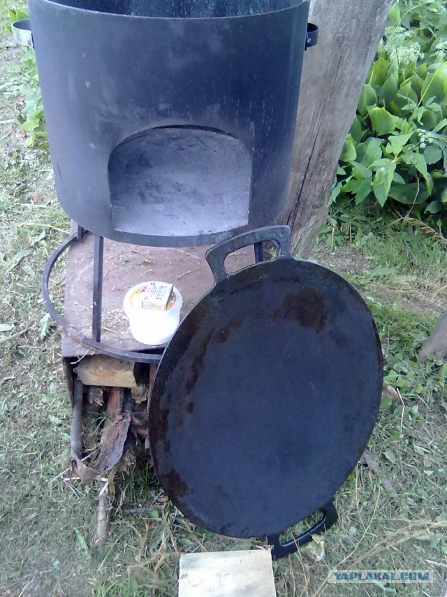 Садж овощной, готовим на природе