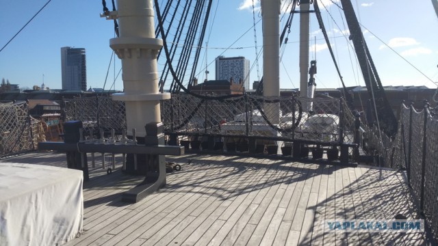 Посещение HMS Victory в г. Портсмут, Великобритания