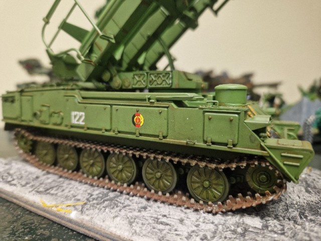 Рукоделия пост. 2П25 ЗРК 2К12 "Куб" SAM - 6 от Trumpeter