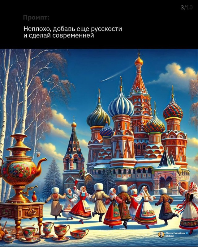 Уровень русскости - максимальный