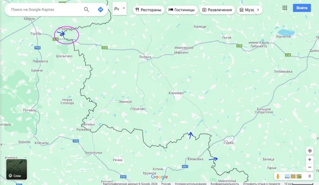 ВСУ пытались прорваться на территорию Курской области