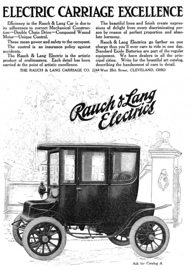 1917 Rauch & Lang Electric BX-7. Автопятница №81.