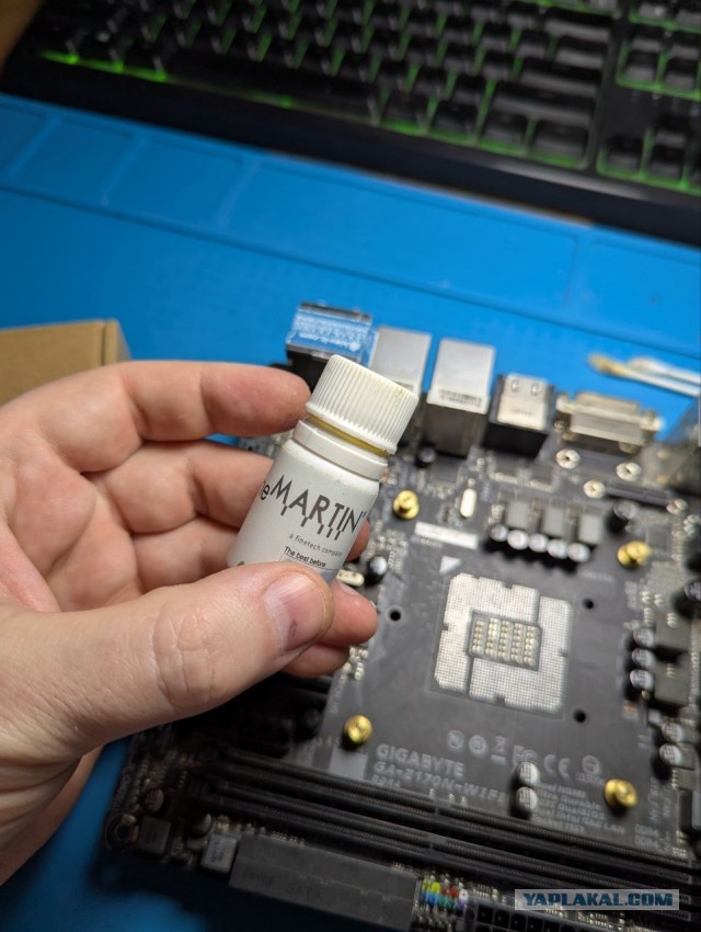 Меняем сокет 1151 на материнской плате Gigabyte ga-z170n-wifi
