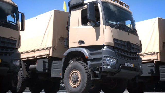 Эволюция военных грузовиков Mercedes