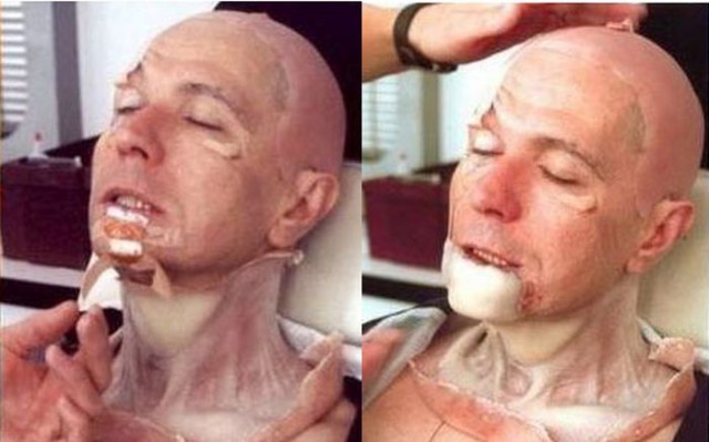 Трансформация Гарри Олдмана для "Ганнибала"