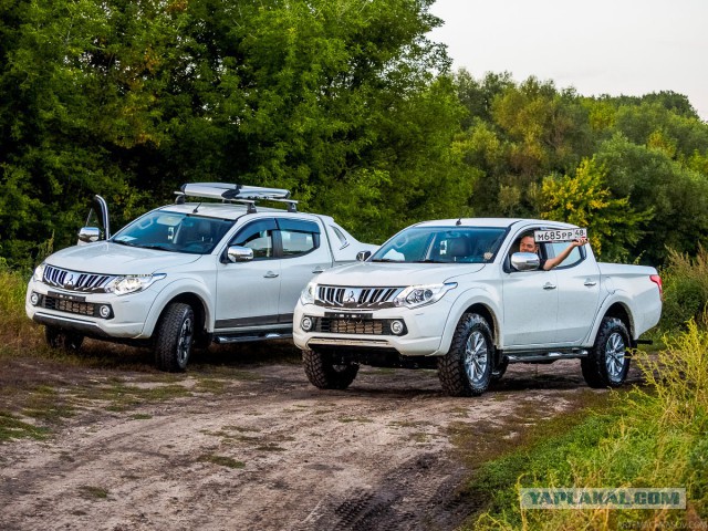 Mitsubishi L200 2016 - Offroad-тест в снегах России + немного Pajero V6