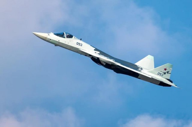 Видео «плоского штопора» от Су-57