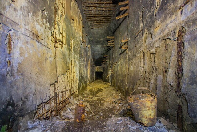 Взорванный в 70-х комплекс группового старта ядерных ракет 551-го РП