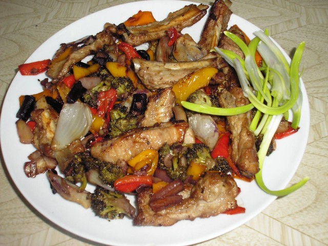 Самый простой, но очень вкусный салат