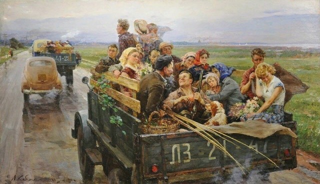 Живопись времени соцреализма