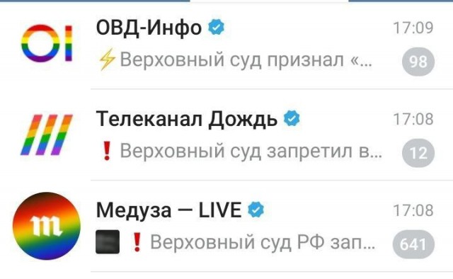 Верховный суд РФ признал экстремистским «международное общественное движение ЛГБТ»