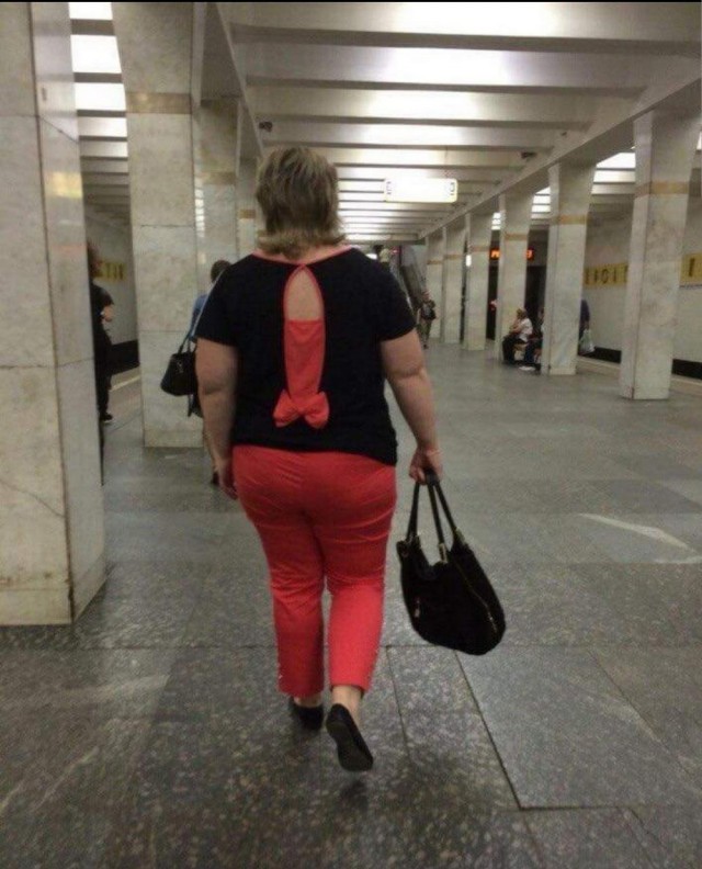 Модники из российского метрополитена