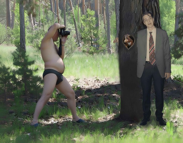 Фотожаба. Свидетель из Останкино