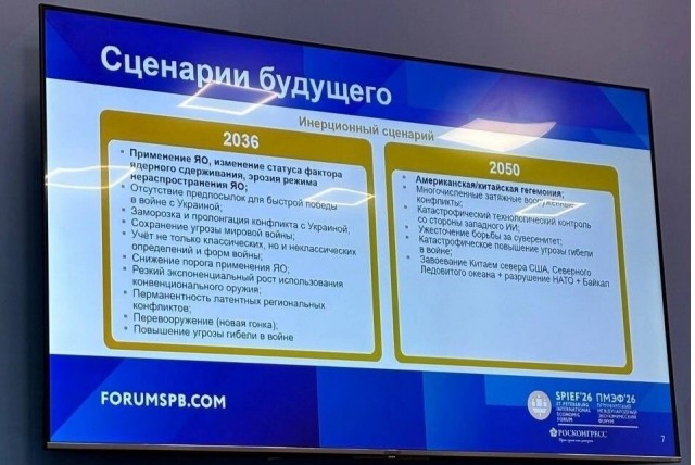 ПМЭФ и возможные сценарии будущего России