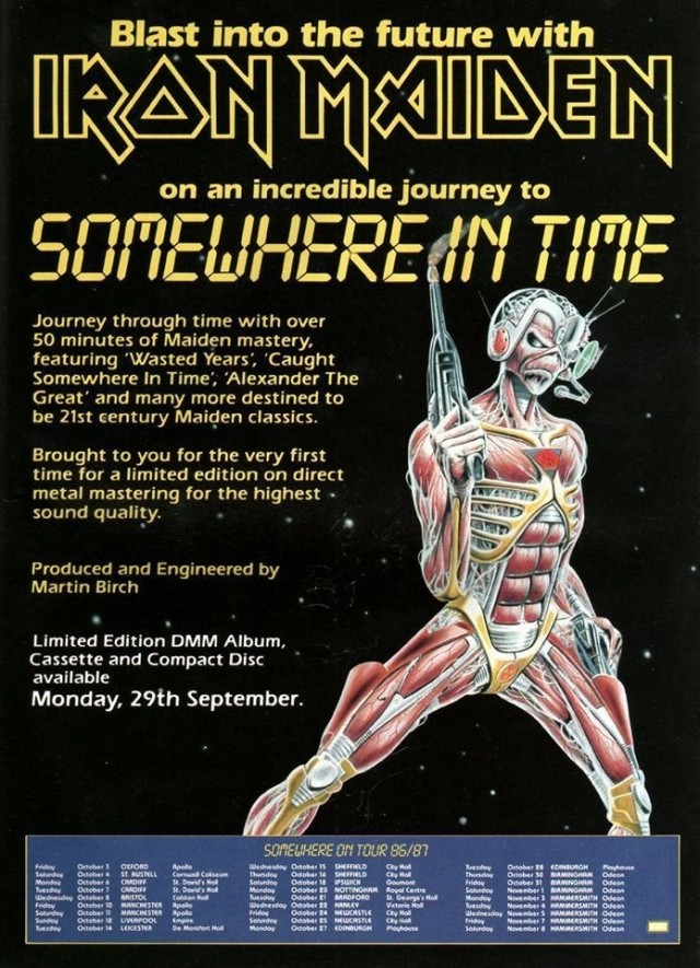 Музыка и музыканты: Iron Maiden- Somewhere In Time -40 лет