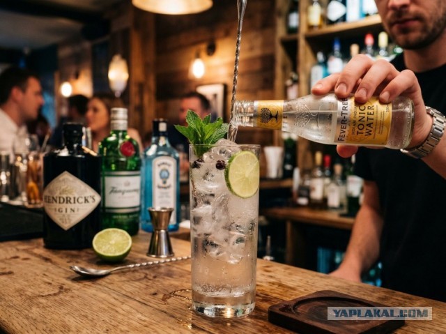 19 октября Международный день джина с тоником (International Gin and Tonic Day)
