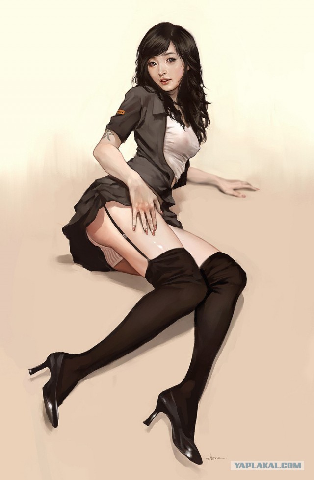 Anime pin up girls