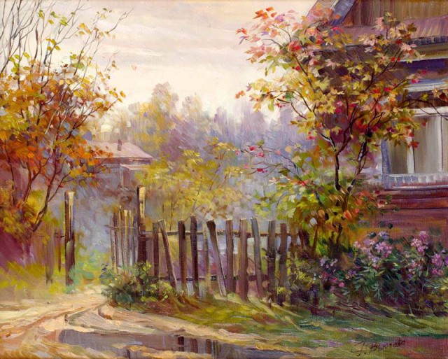 Осень в деревне