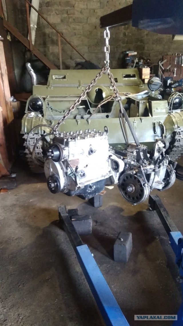 Восстановление АСУ-57 - советская лёгкая противотанковая авиадесантная самоходная артиллерийская установка