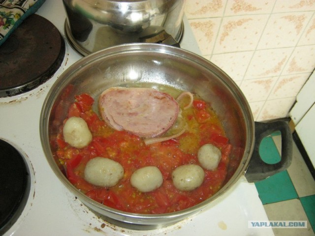 Необычная яичница