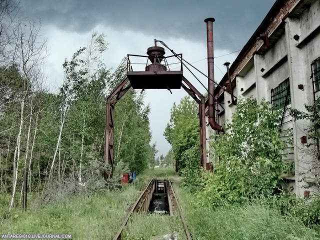 Кладбище заброшенных поездов