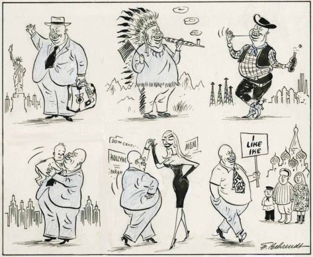 70 лет назад. Хрущёв и его эпоха в советской карикатуре