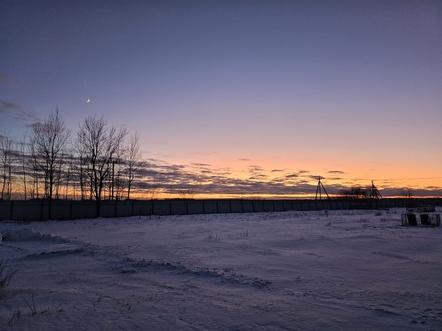 Небо красивое