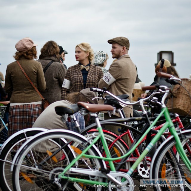 Киевский «Tweed Run» 2013