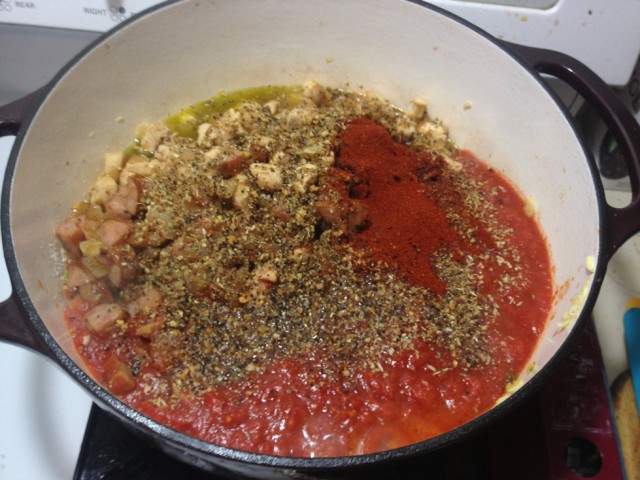 Джамбалайа (Cajun Style)