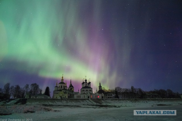 Северное Сияние в разных регионах России!