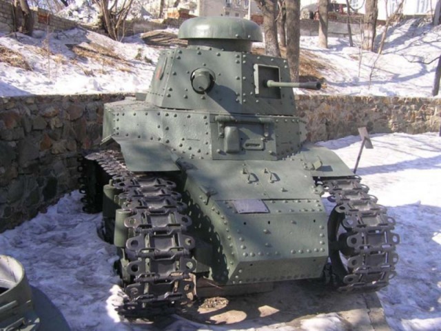 Легкий пехотный танк МС-1 "СССР"