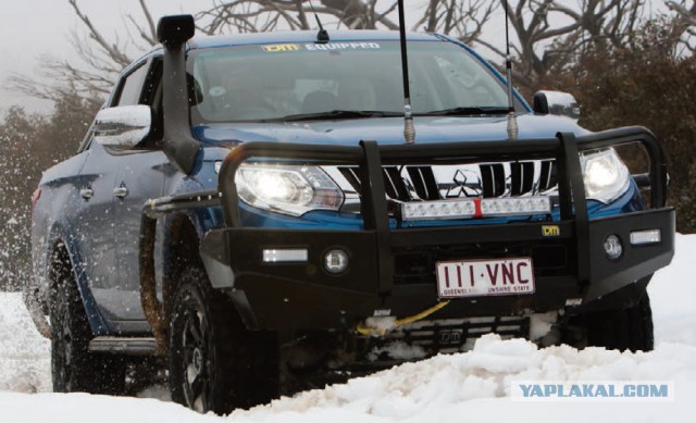 Mitsubishi L200 2016 - Offroad-тест в снегах России + немного Pajero V6